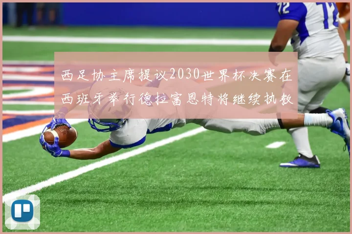 西足协主席提议2030世界杯决赛在西班牙举行德拉富恩特将继续执教国家队